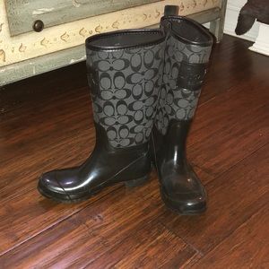 Coach Rain Boots